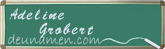 Adeline Grobert Visitenkarte